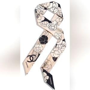 Chanel silk scarf vintage